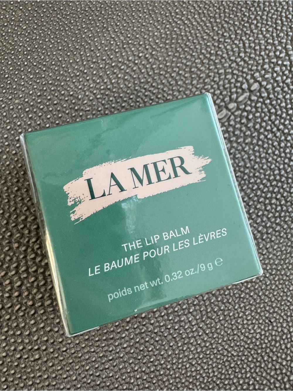 La Mer The Lip Balm - Teal Packaging